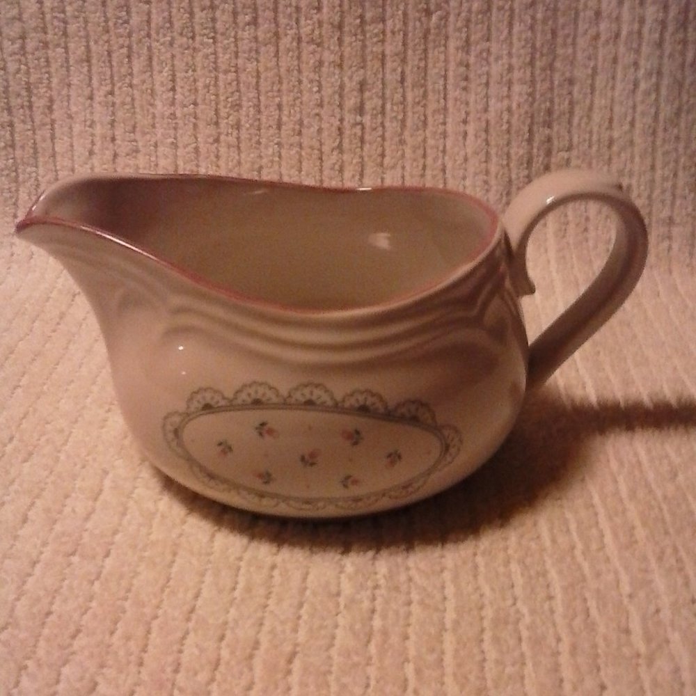 Victoriana Pattern China - Gravy Boat